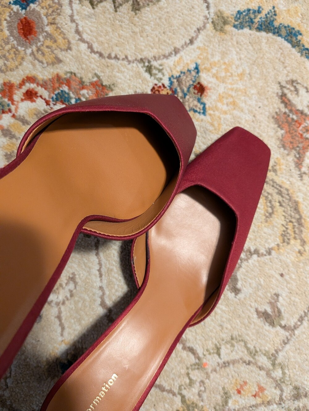 Reformation Daniela Kitten Mules Clogs - Picture 8 of 12